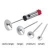 4 Stück/Set Edelstahl Obst Gemüse Kerngehäuseentferner Entferner Küchenwerkzeuge Gadget
