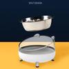 Cat Food Bowl Multipurpose Anti Slip Detachable Design Pet Feeder Water Dispenser Container Pet