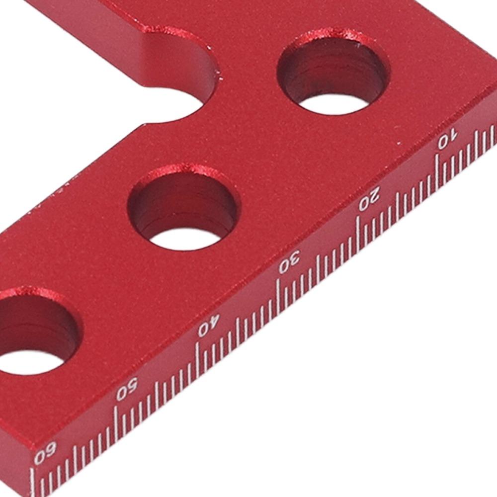 100x60mm Mini Machinist Square Right Angle Positioning Ruler  For Woodworking and Carpenters