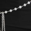 High-end Female Waist Chain for Women Fashion Rhinestone Women Waist Chain Exquisite Elegant Inlaid Exquisite Dress Waist Chain