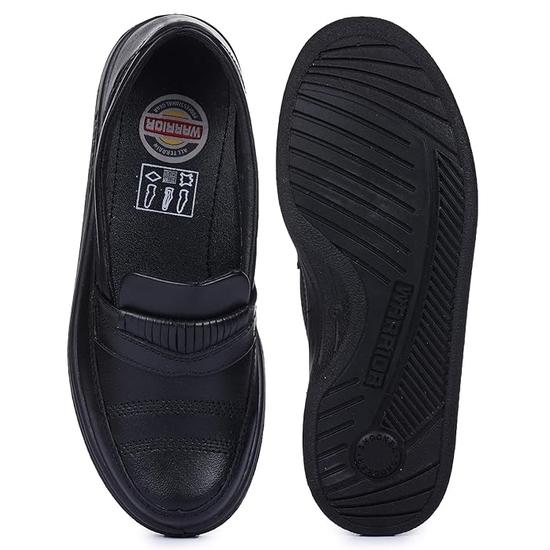 Liberty Mens Warrior Shoes (From 2078-02_Black Non Lacing, 10 UK