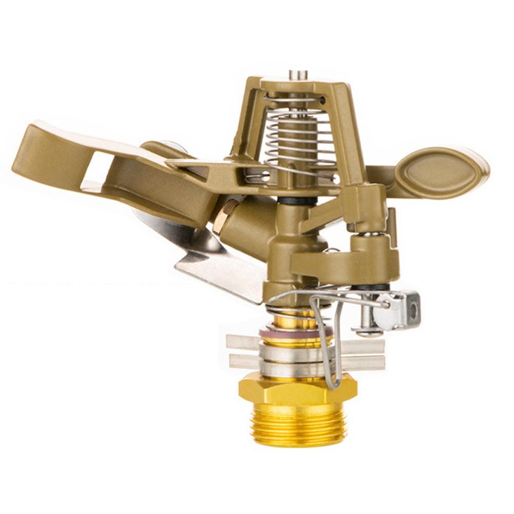 360° Rotation Impact Sprinkler Head Garden Spray Nozzle  for Irrigation Watering Spraying