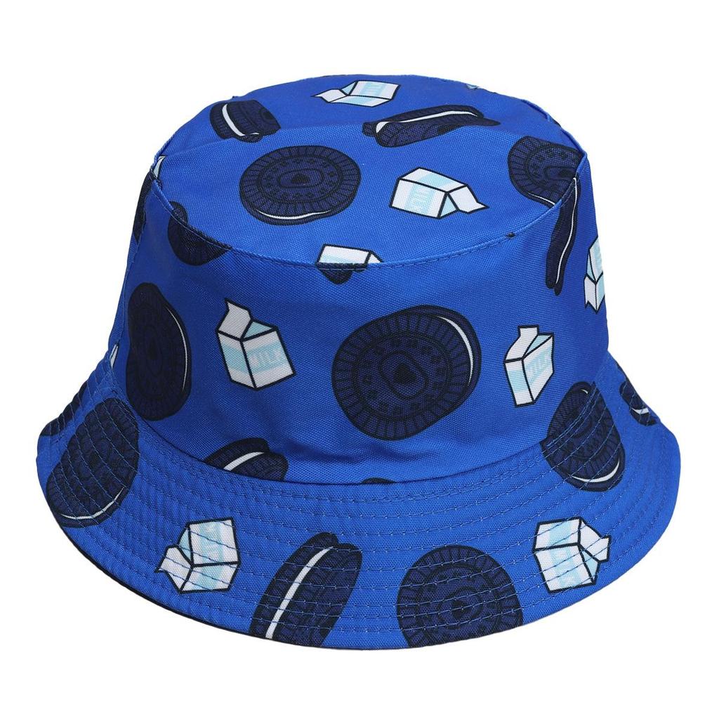 2026 Lemon Pattern Reversible Bucket Hat for Men & Women – Summer Sun Protection