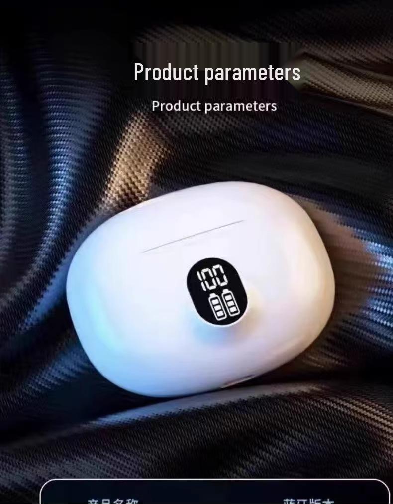 Smart Wireless Noise-Cancelling Bluetooth Earphones 2025 with In-Ear Display and Long Battery Life