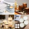 100Pcs Functional Smokeless Candle Wicks - Large Wicks for Soy Wax Candles Making Supplies for Pillar Candle Making and DIY