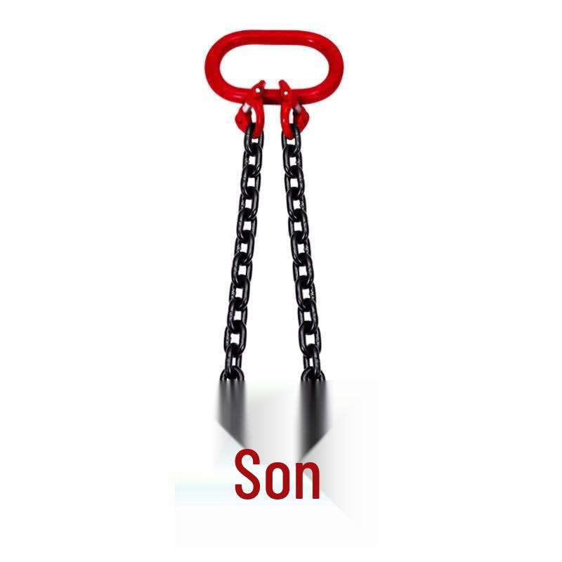 Wanzun Manganese Steel Chain Sling with Clevis Hooks