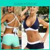 Hochwertige Damen Sommer Mode Bikini Badeanzüge Sexy Boxer Split Bikinis Strand Bikini Für Mühelosen Stil