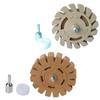 Decal Removal Eraser Wheel with Power Drill Arbor-Adapter Rubber Pinstripe 100mm