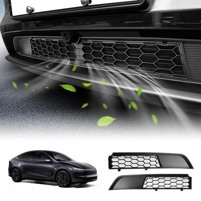 For Tesla Model 3 2024 Model Y Juniper 2025 Front Bumper Grill Mesh Air Inlet Vent Cover Grille Guards Protector Anti-insect Net