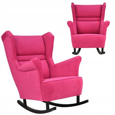 Zoja Rocking Chair, Scandinavian,, Fuchsia, Pink, Strong, TOP