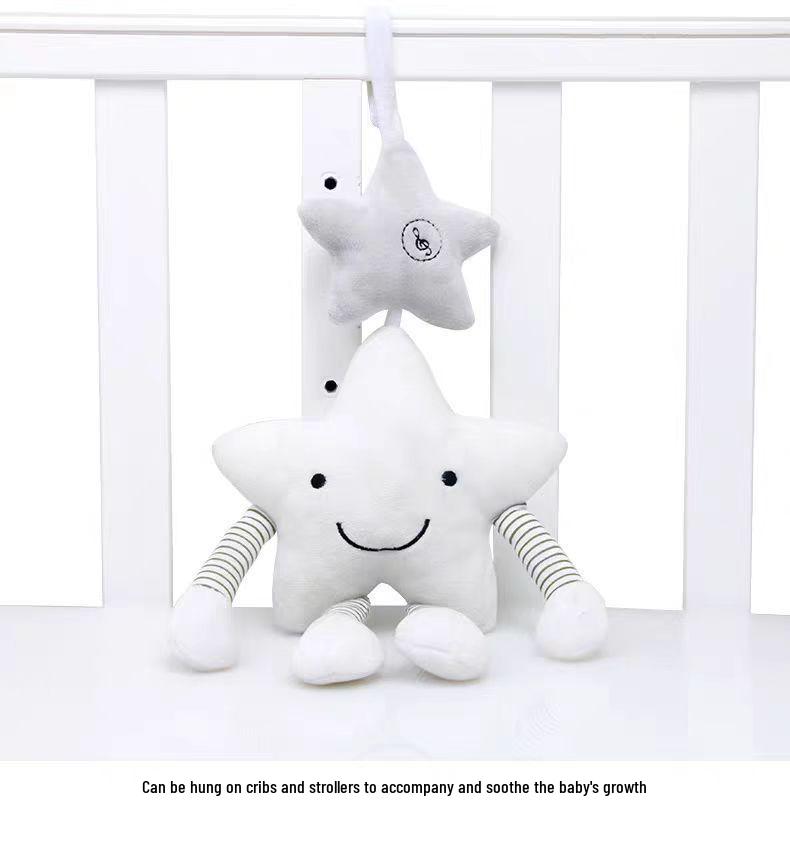 

Плюшевый колокольчик-погремушка: Успокаивающая игрушка для коляски и кроватки для новорожденных