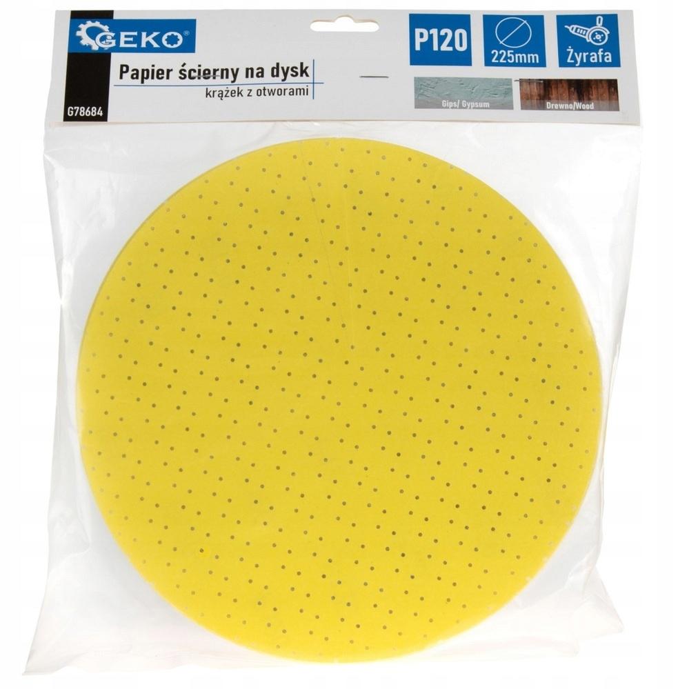 Sandpaper for Disc - Disc with Holes 225mm P220 /Giraffe/ (10/100/500)