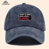 Pc JUST A WHO LOVES KPOP Duckbill Baseball Cap  Korean Wave Fan Hat with KPop Lettering Adjustable Buckle Closure Lightw