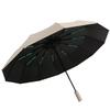 High-End Automatic Folding Sun & Rain Umbrella for Men - Large Size Sunscreen Sunshade