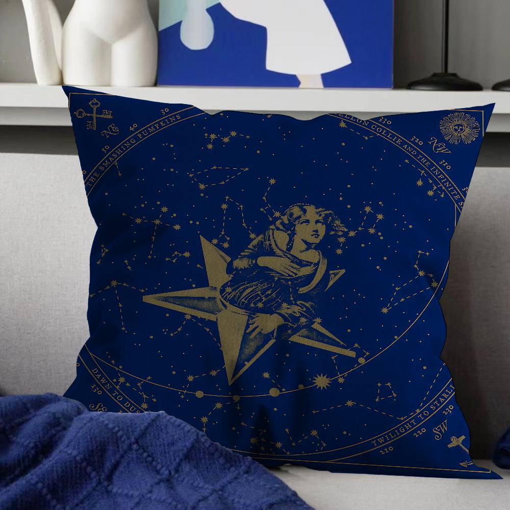 The SSmashing Pumpkins Band Premium Cm Cushion Cover Pillow Cover Decor Pillowcase Home Pillowcase for Couch Pillow