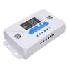 Adaptive Solar Charge Controller Solar Panel Regulator with LCD Display 4 USB Ports Aluminum Plate