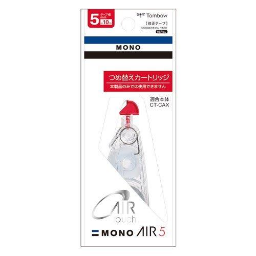 Tombow Pencil Correction Tape Mono Air Refill Cartridge 5mm CT-CAR5 [Bulk Purchase Set of 10]