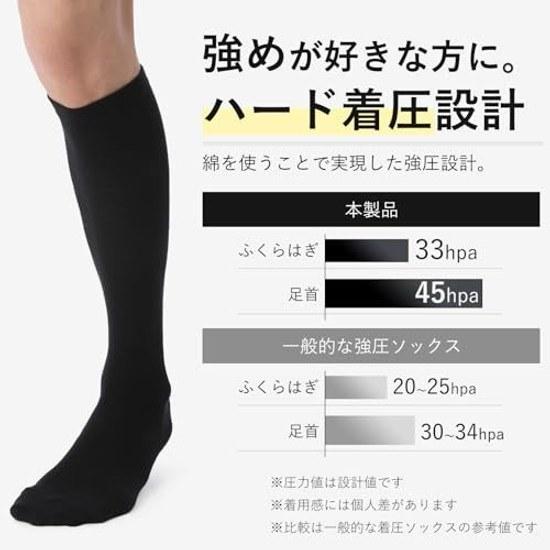 Men Should Wear This Nylon Compression Socks Are Thing Past. Main Thread 100 Cotton. High Knee-length Elastic Stockings Business Sports Pressure