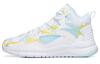 Men's Sneakers ANTA Star Trail 4 Basketball Shoes Men's High-top White/Glacier Blue