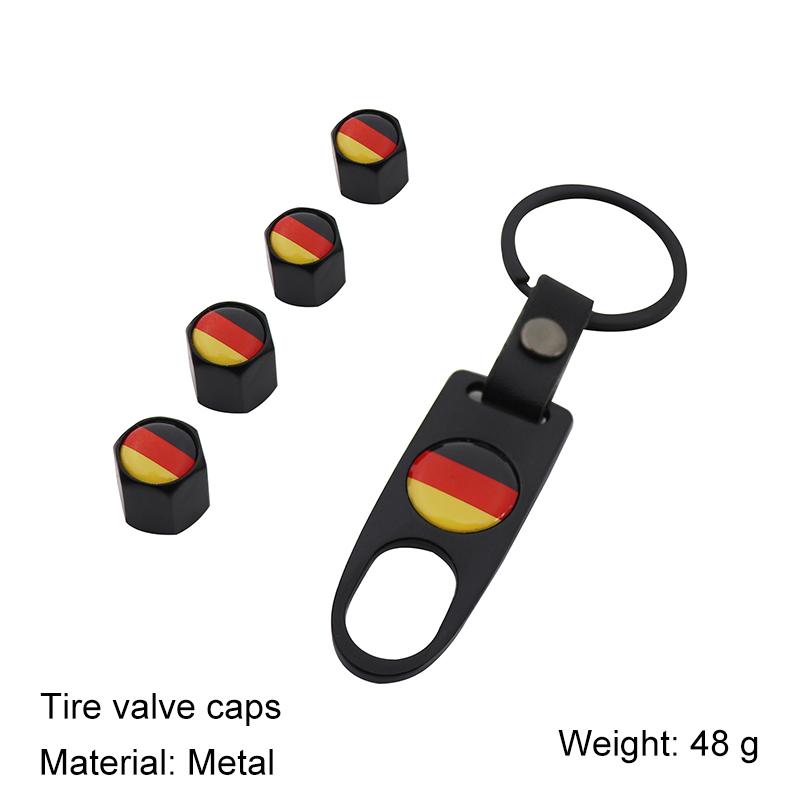 3D Premium Deutsch Germany German Flag Map Logo for car Engine Hood Fender trunk Tail Rear Decal Emblem Badge Sticker