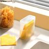 Japanese Cheese Slice Storage Box Compact Stylish Fridge Organizer for Freshness and Convenience Keep Your Cheese Neat and Tidy