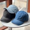 Solid Color Denim Baseball Hat for Women Vintage Adjustable Casual Peaked Duck Tongue Cap Girls Sun Visors Outdoor Hat