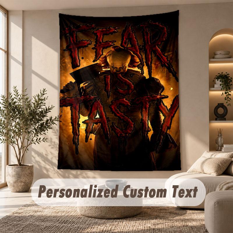 Wall Hanging Tapestry Art Cloth Bedroom Room Background DecorIT Pennywise