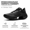 Li Ning Absolute Shadow 3 Základní technologie Profesionální rychlostní trénink Běžecké boty Pánské tenisky Černé ARRV003-20