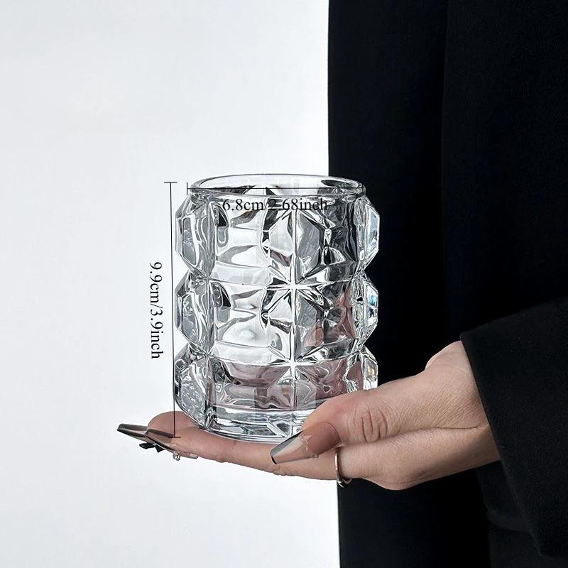 

Multi-purpose Makeup Brush Organizer Bucket Transparent Bubble Glass Pen Holder Ornaments Storage Holder Display Home Decoration