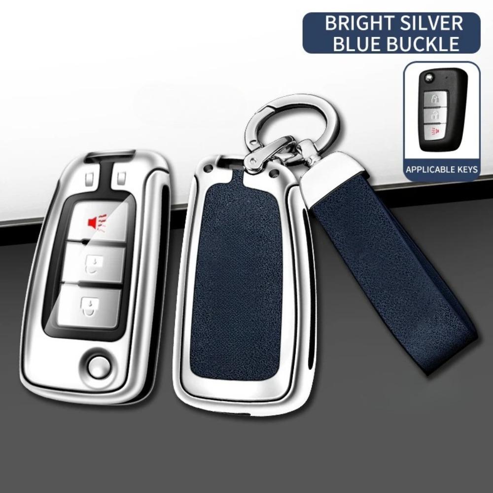 Suitable for Dongfeng Nissan Qashqai 2015 2016 2019 2021 2022 Manual Automatic Car Key Bag Leather Car Key Cover Accessories