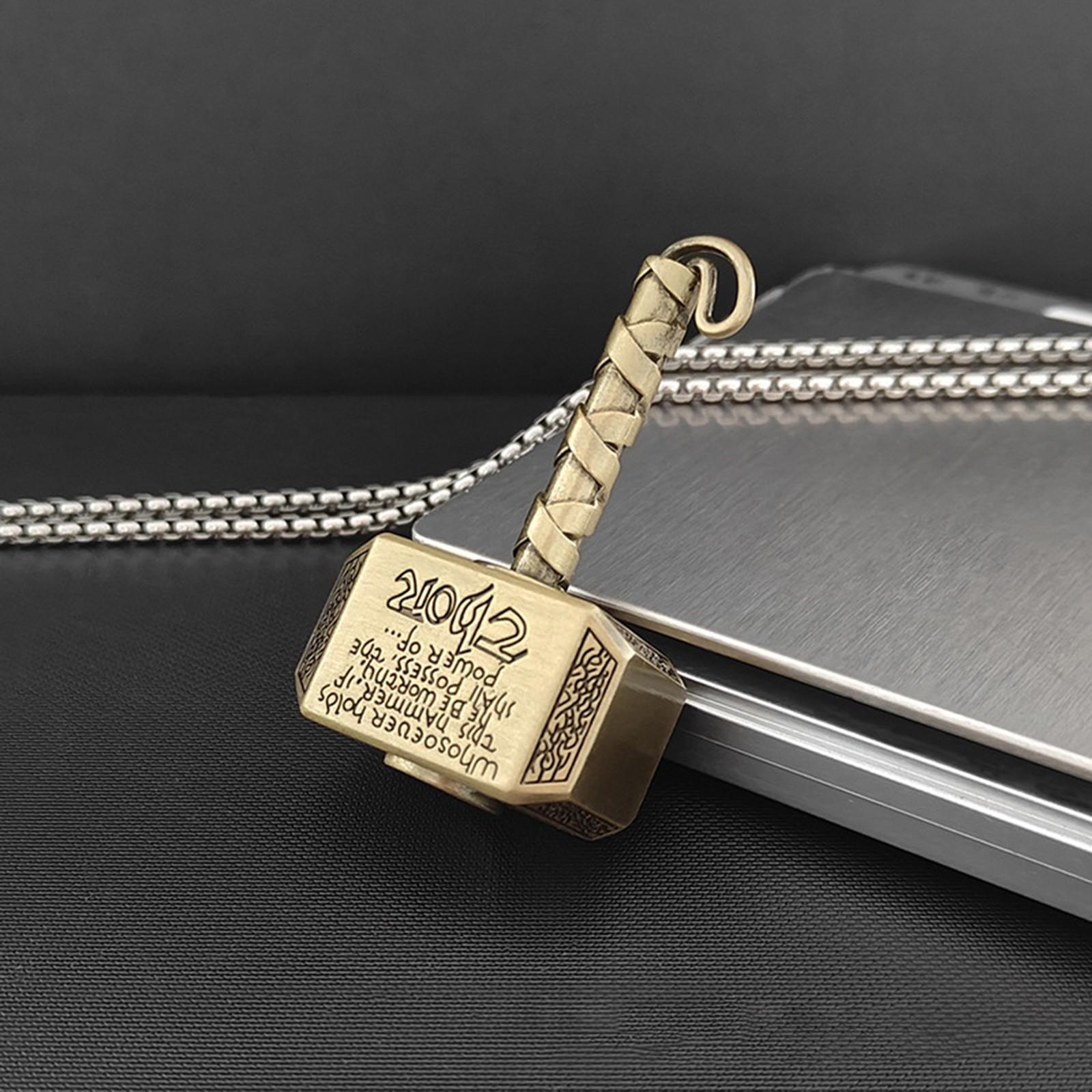 

Игрушка для снятия стресса Молоток Металлический кончик пальца Гироскоп Вращающийся Снятие стресса Трансграничная продажа One Size бронзовый