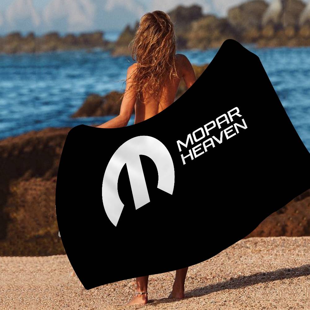 M-Mopar Coperta in Microfibra Asciugatura Rapida Teli da Spiaggia Stampa Sovradimensionata Super Assorbente Coperta Asciugamano per Piscina