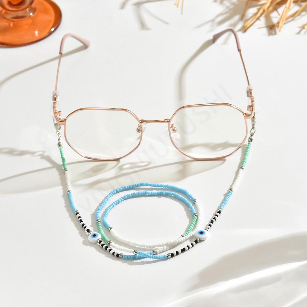 ins new glasses chain long mobile phone lanyard personalized pendant women's anti-lost glasses lanyard lanyard