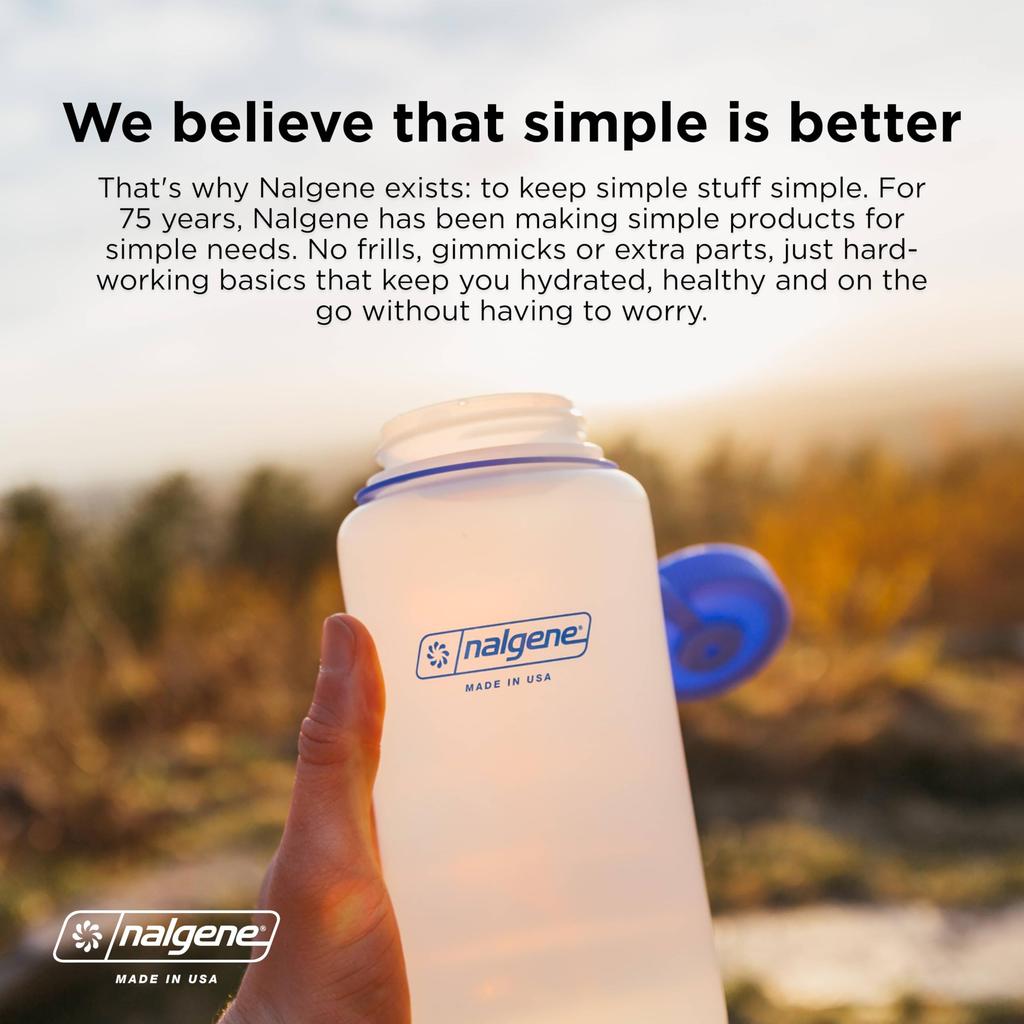 NALGENE NALGENE Wide Mouth TRITAN RENEW Clear 0.5L