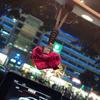 Hand-Knitted Rose Red Heart Rearview Mirror Ornament - Cute Wool Pendant for Car Interior