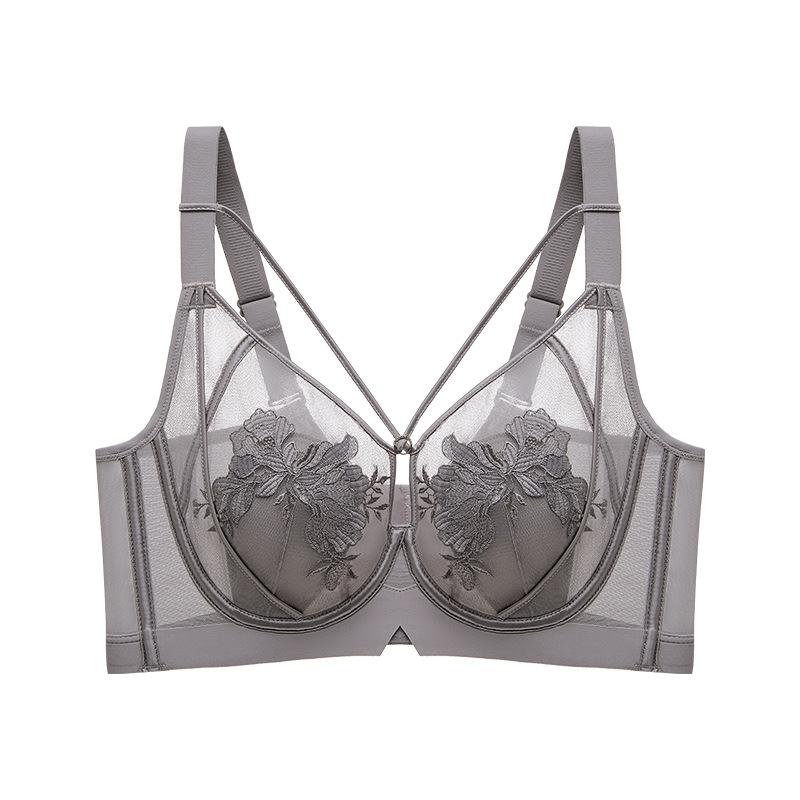 Lingerie Feminine Lace Bra Rabbit Ear Cup Soft Steel Ring Anti-sagging Bra Push Up Bra
