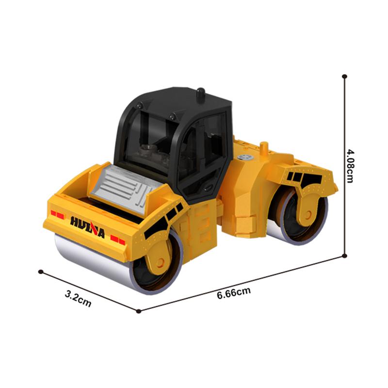 non-toxic Huina 1:80 Alloy Engineering Car Model Excavator Dumper Dump Truck Loader Bulldozer Tractor Collection Toys for Kids Gifts