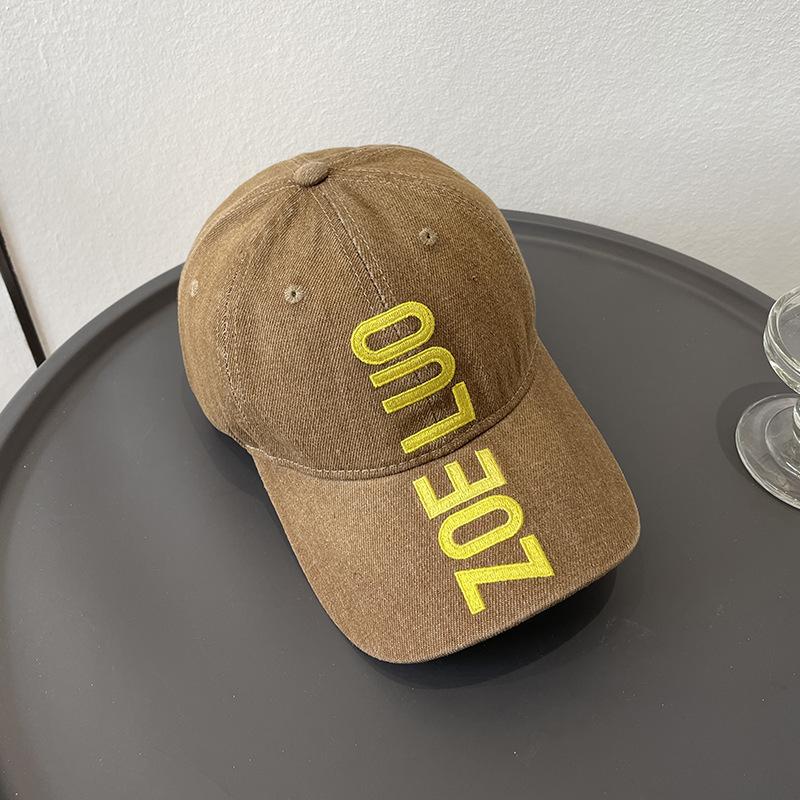 Fashion Big Letter Embroidery Baseball Cap For Men Women Spring Summer Outdoor Sport Dad Hats Youth Student Hip Hop Sun Caps