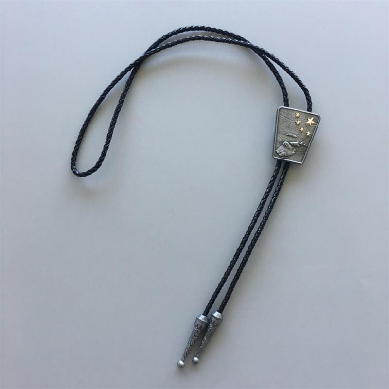 Bolo Styles Tie Western Bolo Tie Unique Bolo Necktie Men's Fashion Accessory for Men's Fashion