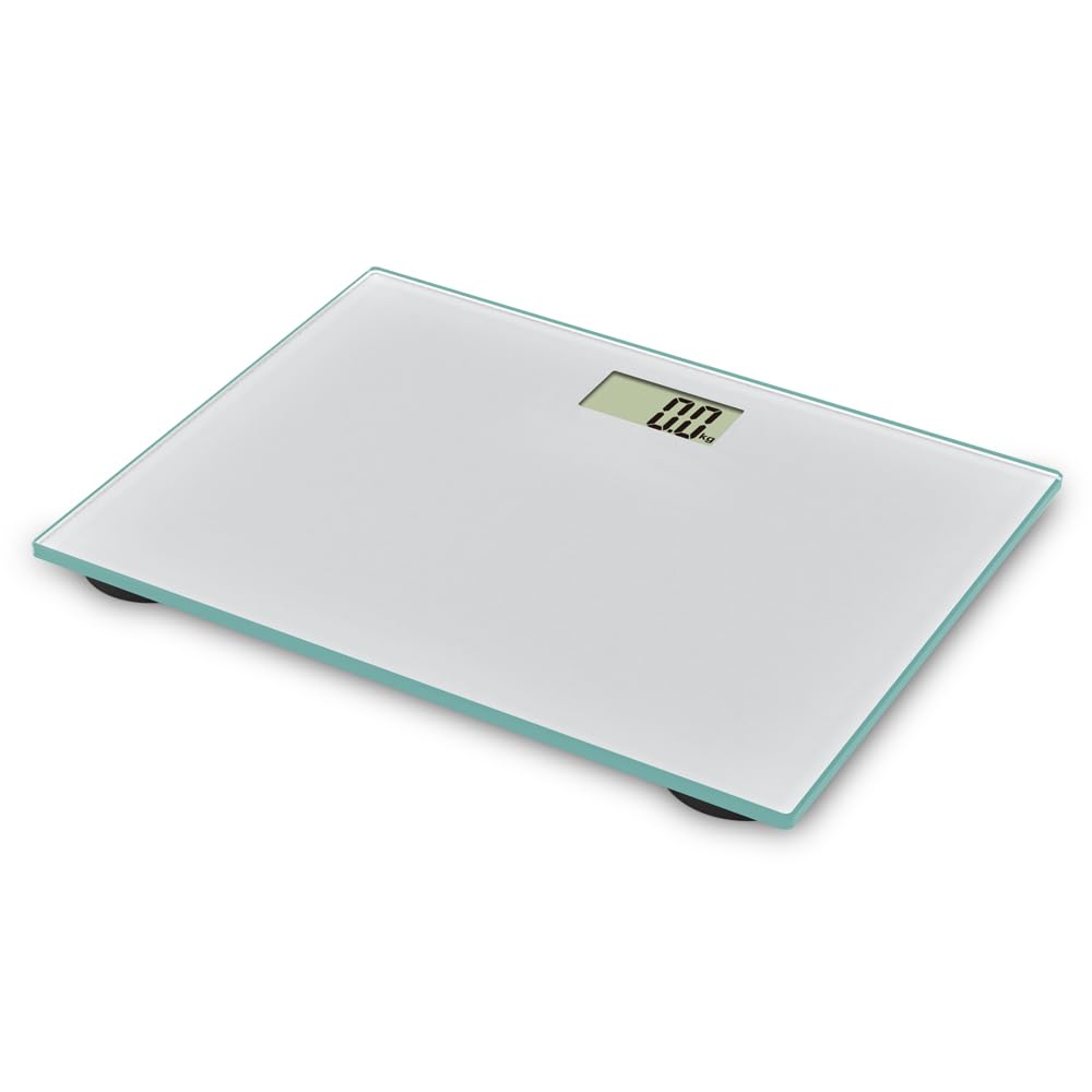 

nikome Digital Weight Simple and Supports up to Tempered [2024 Model] Scale, Easy, 150kg, Glass, NKM-WS01 (White)