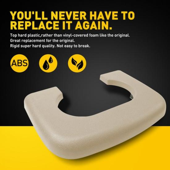 Fits Ford F150 1997-03 Center Console Cup Pad Holder Replacement Beige