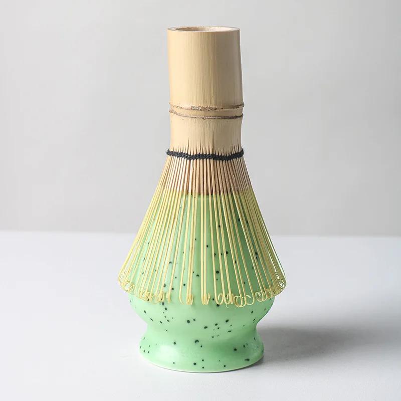 4/7/8pcs Set Traditional Matcha Gift Set Bamboo Matcha Whisk Scoop Ceremic Matcha Bowl Whisk Holder Japanese Tea Teaware Sets