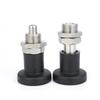M12/M16 Fine Thread Stainless/Carbon Steel Locking And Positioning Index Bolts KST216 Three Colors Plastic Knob Indexing Plungers