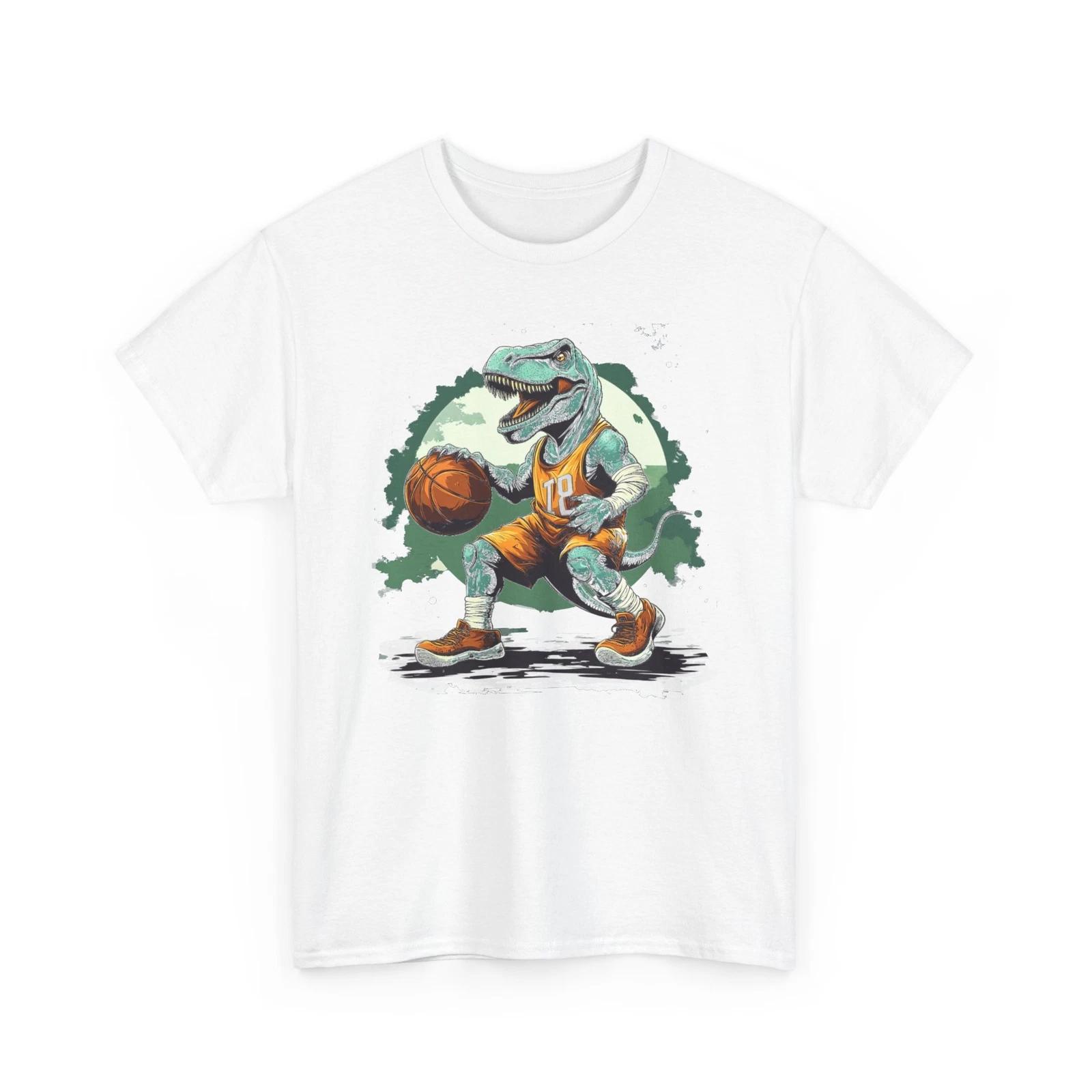 Basketball Culture Shirt | Hoops Streetwear Tee | T-Rex Basketball Shirt XL
