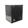 Armoire murale Intellinet 9U 19" - Noir, RAL 9005 - Antistatique, verrouillage clavier, porte en verre