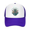 Personalized Son Of The Sea Trucker Hat for Unisex Women Adjustable Adult Nautical Sailor Anchor Baseball Cap Spring Dad Hat