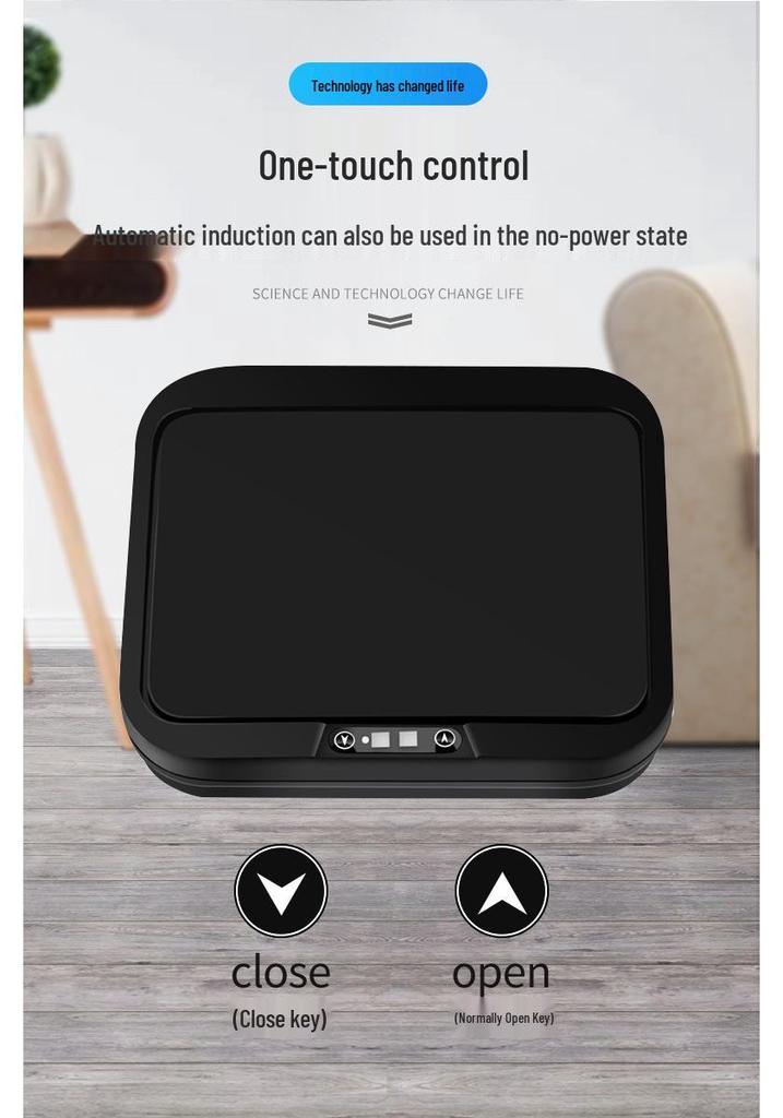 Smart Sensor Trash Can with Automatic Lid for Home
