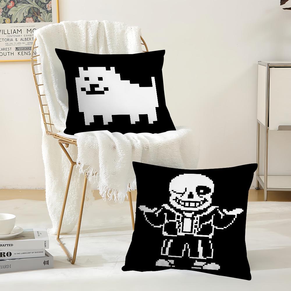 Heißes Videospiel UUndertale Kissenbezug Geeignet für Schlafzimmer Wohnzimmer Autos Heimdekoration