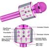Karaoke Microphone, Portable Wireless Bluetooth Karaoke Mic for Adults&Kids Outdoor Party, Karaoke Machine for All Smartphone