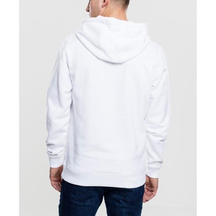 Urban Classics - Basic Sweat Hoody blanc